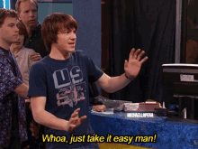 Drake woah just take it easy man