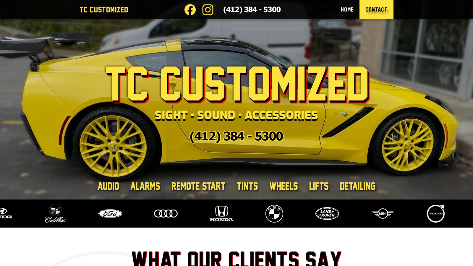 TC Customized homepage
