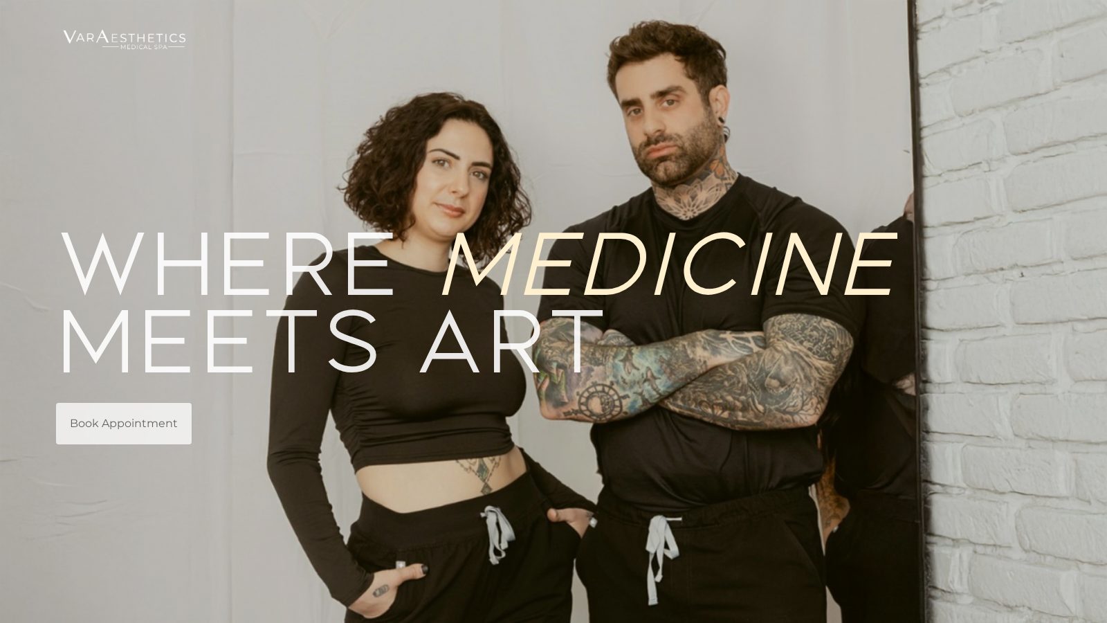 Var Aesthetics homepage